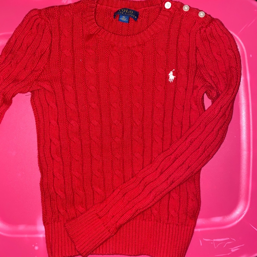 Little girls Polo Ralph Lauren knitted sweaters